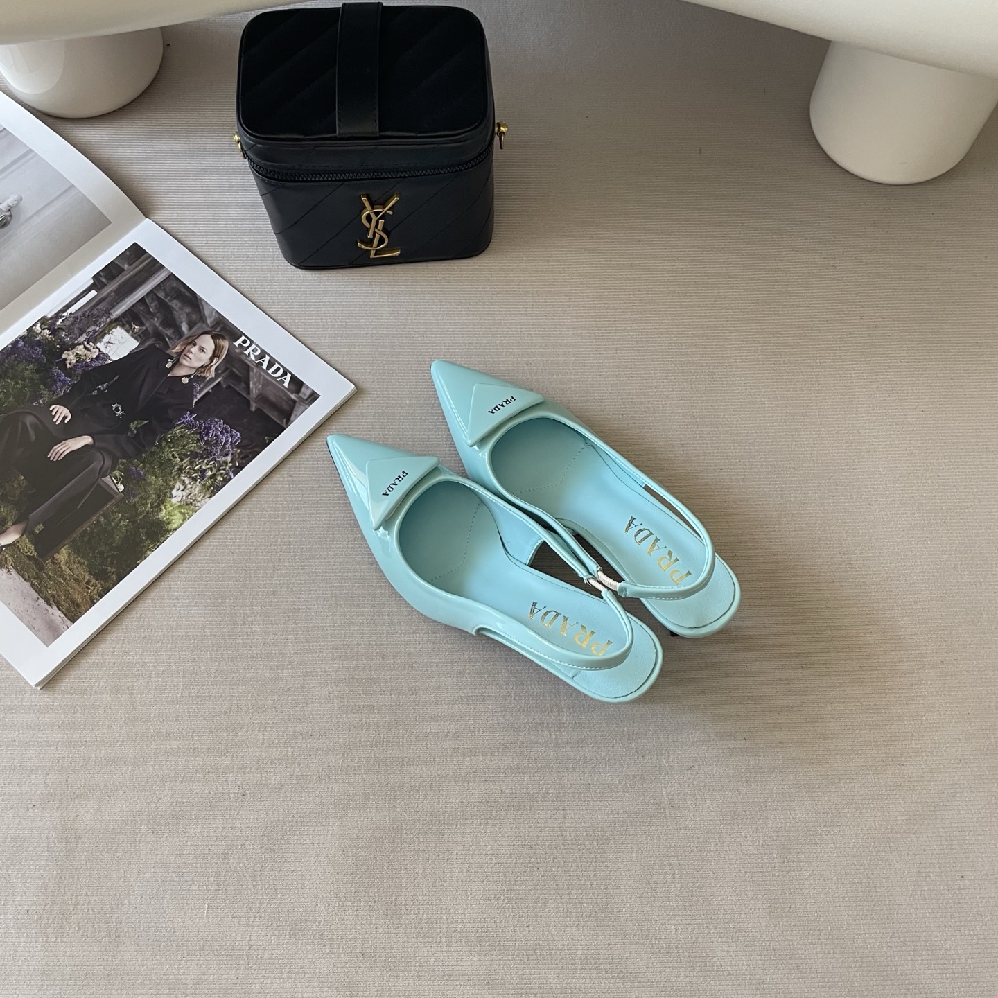 Prada Stiletto Sandals - Image 11