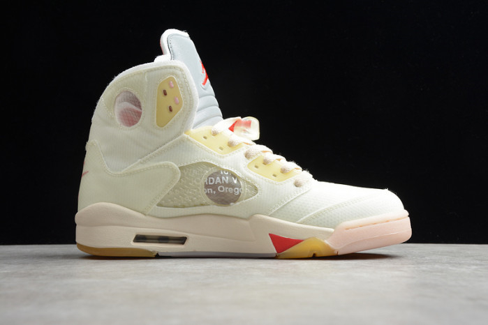 Off-White Air Jordan 5 ice cream colorway CT8480-002 - Image 24