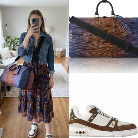 LV Shoes & Bag Set