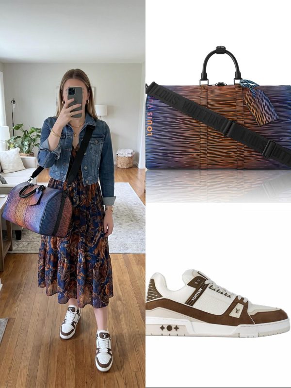 LV Shoes & Bag Set