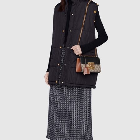 Gucci Padlock Lock Buckle Crossbody Bag - Image 2