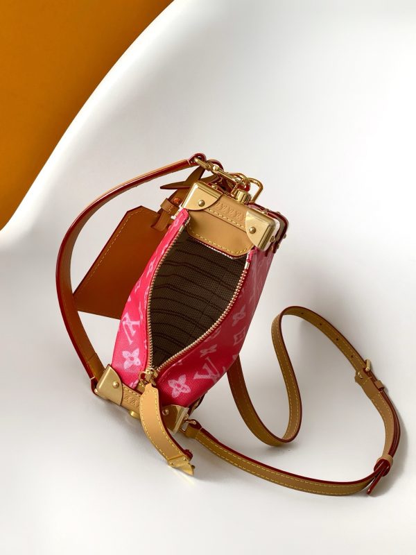 LV Side Trunk MM Bag Other Monogram Anniversary Canvas