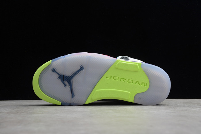 Air Jordan 5 white Alternate Bel-Air DB3335-100 - Image 3
