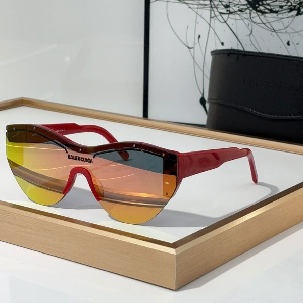 Balenciaga Mirror Logo  Sunglasses Top quality