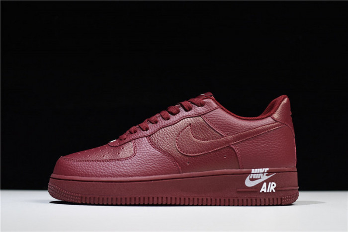 Nike Air Force 1 Low 07 LTHR Sail Team Red AJ7280-600 - Image 2