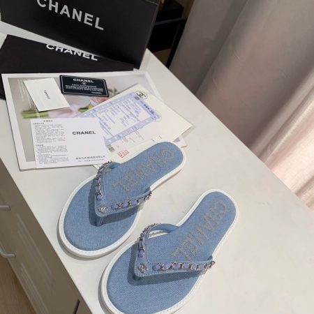 Chanel Coco Mark Thong Sandals - Image 4