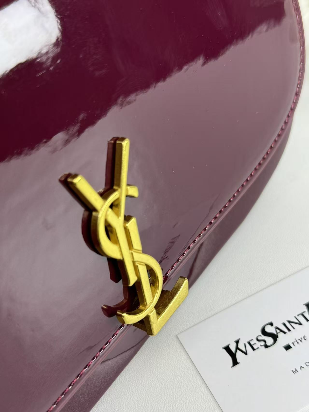 Saint Laurent YSL Top-Handle Bag in Patent Leather - Image 5