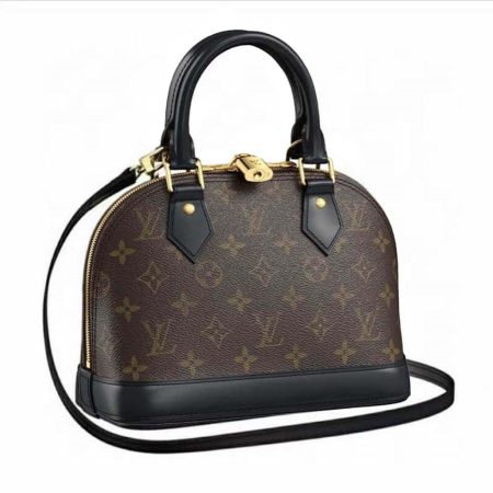 LV Alma BB PM Shoulder Bag Monogram Damier Ebene - Image 4