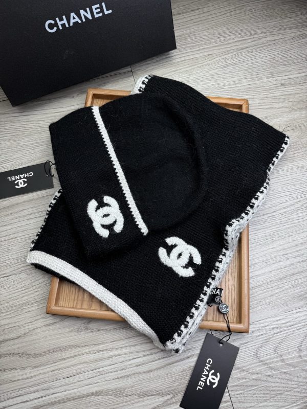 Chanel Winter Hats + Scarves