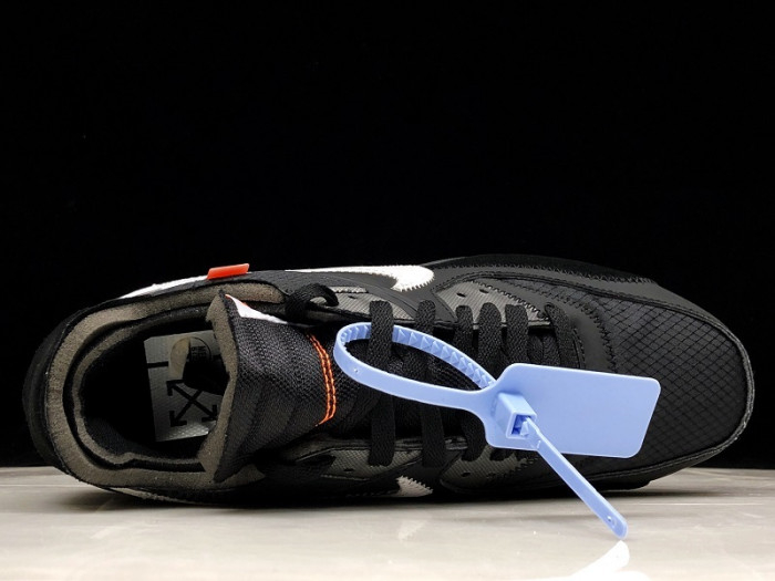 Off-White Nike Air Max 90 Black AA7293-001 - Image 9