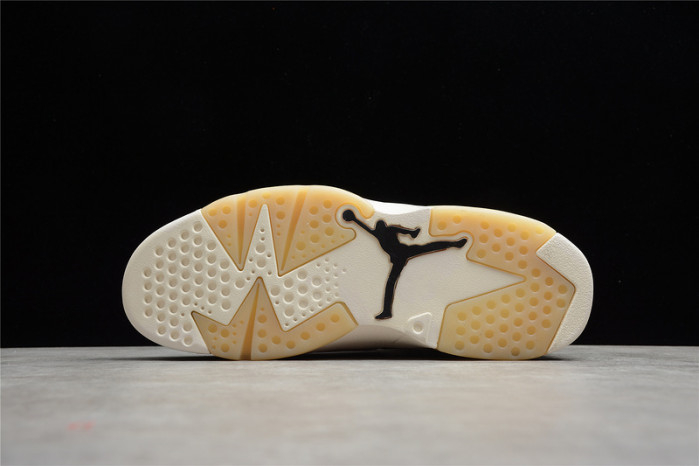 AIR JORDAN 6 RETRO QUAI54 SAIL BLACK CZ4152-101 - Image 4