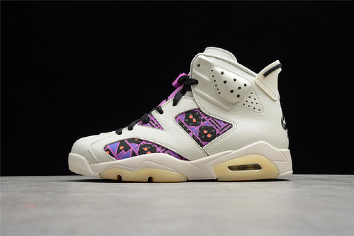 AIR JORDAN 6 RETRO QUAI54 SAIL BLACK CZ4152-101 - Image 2