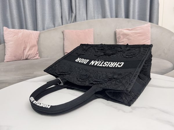 Dior Book Tote Medium D-Lace Macrame