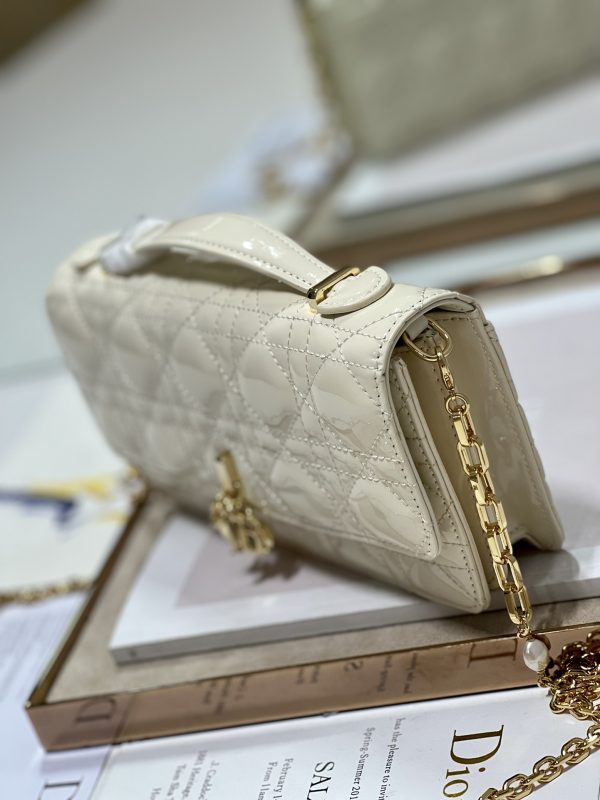 Dior Miss Mini Bag Patent Cannage Bag