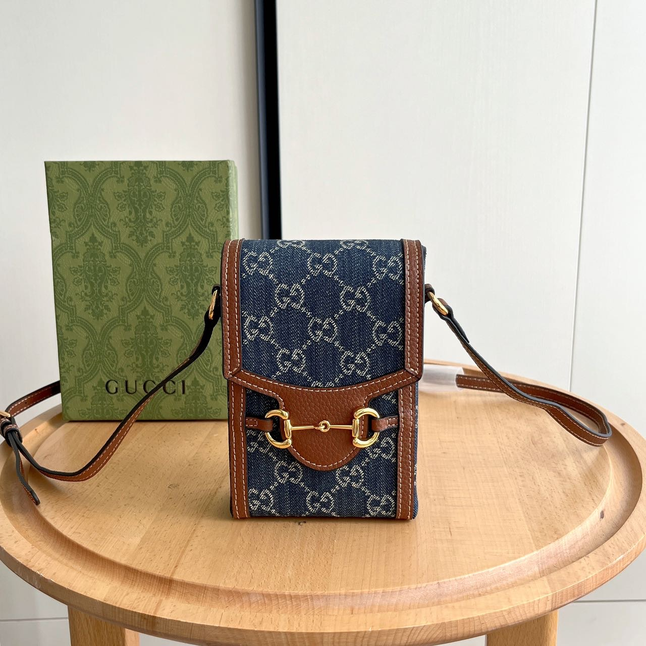 Gucci Horsebit 1955 Mini Shoulder Crossbody Bag - Image 5