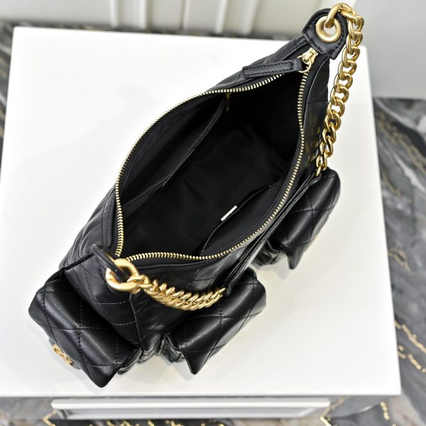 Chanel 25C Quilted Trendy Hobo Bag