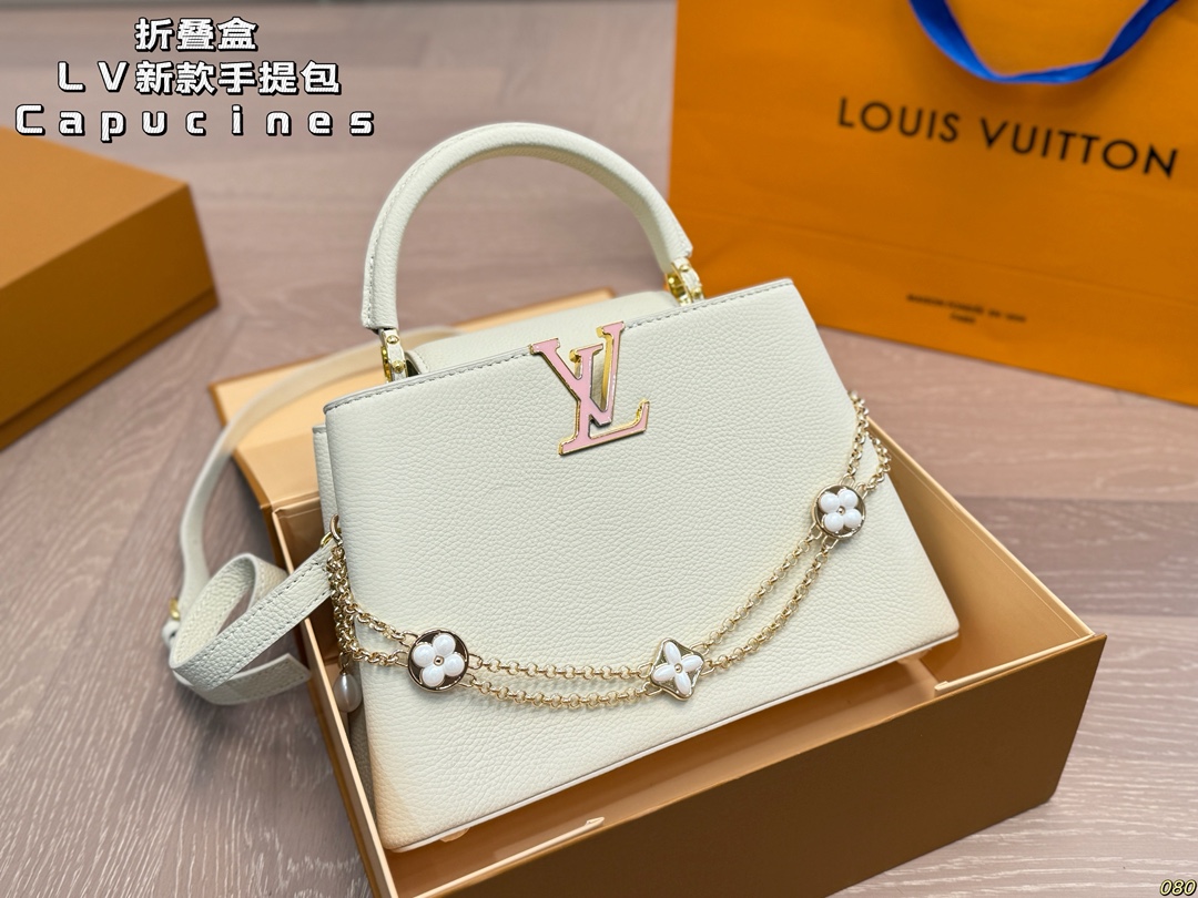 LV Capucines Handbag - Image 9