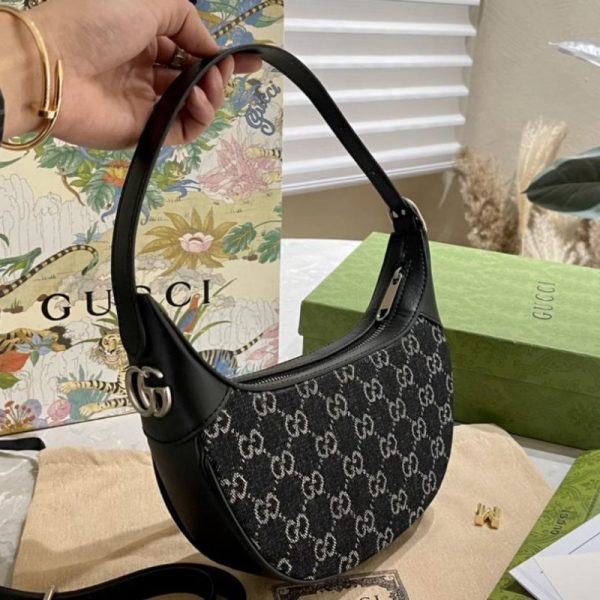 Gucci Ophidia Canvas & Leather Shoulder Bags