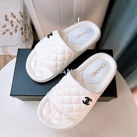Chanel Shoes Flat Slippers Slide Sandal - Image 3