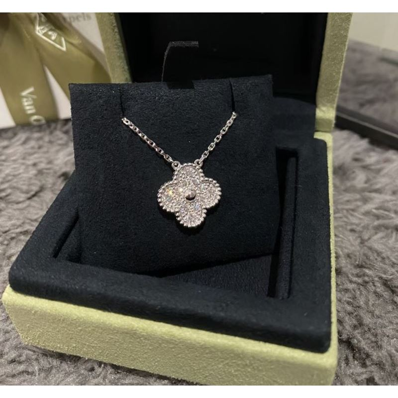 Van Cleef & Arpels Vca Four-Leaf Lucky Necklace - Image 2