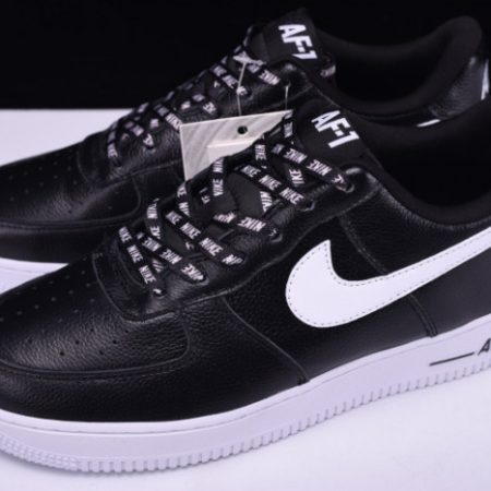 Nike Air Force 1 07 LV8 823511-007 NBA Pack Black/White Shoes 823511-007 - Image 6