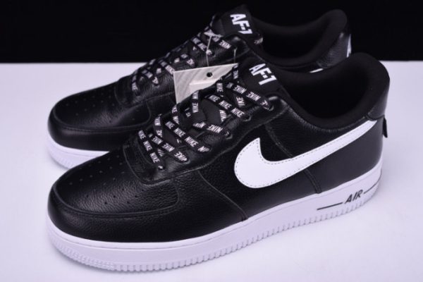 Nike Air Force 1 07 LV8 823511-007 NBA Pack Black/White Shoes 823511-007