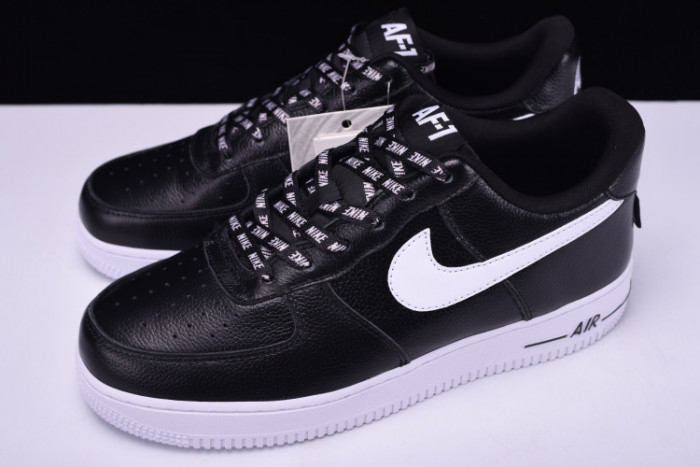 Nike Air Force 1 07 LV8 823511-007 NBA Pack Black/White Shoes 823511-007 - Image 6