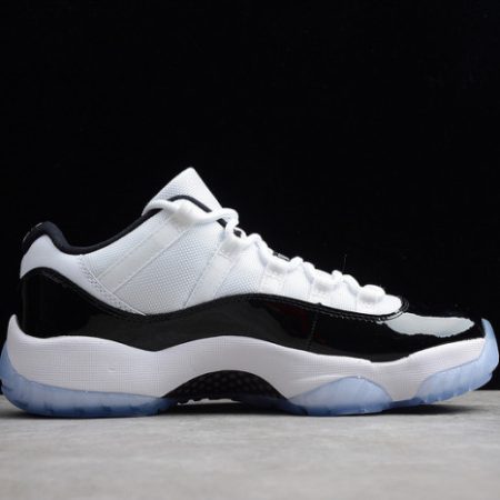 AIR JORDAN 11 RETRO LOW "CONCORD" BLACK/ WHITE mens 528895-153 - Image 6