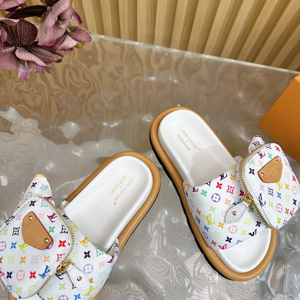 LV x TM Pool Pillow Flat Comfort Mule - Image 7