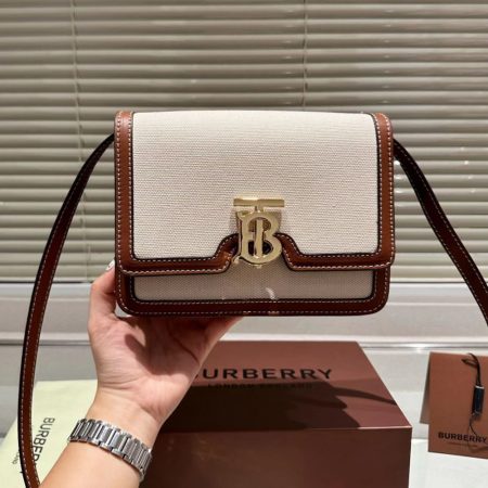 Burberry Canvas&leather Bag Small - Image 3