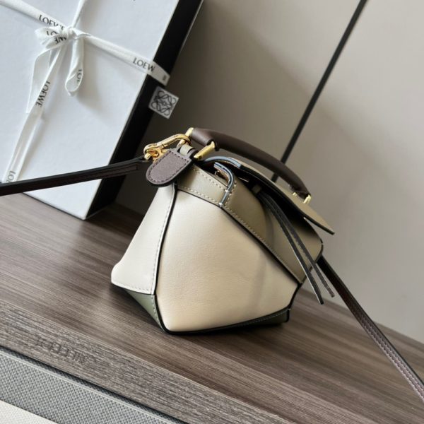 Loewe Mini Puzzle white-green