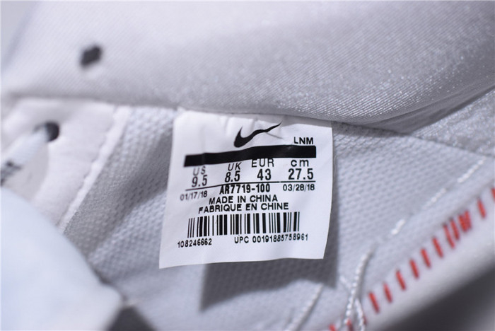 Nike Air Force 1 07 Just Do It Pack White AR7719-100 - Image 3
