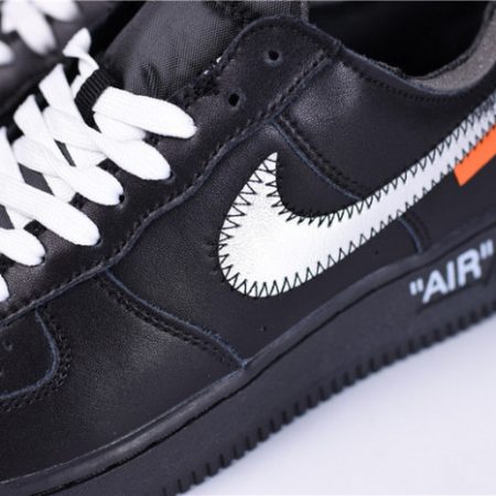 OFF-WHITE x Nike Air Force 1 07 Low Black AV5210-001 - Image 10