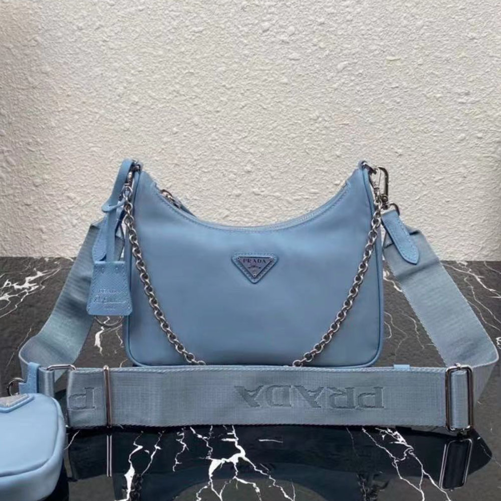 Prada Re-Edition 2005  Nylon 3-1 Handbag - Image 6