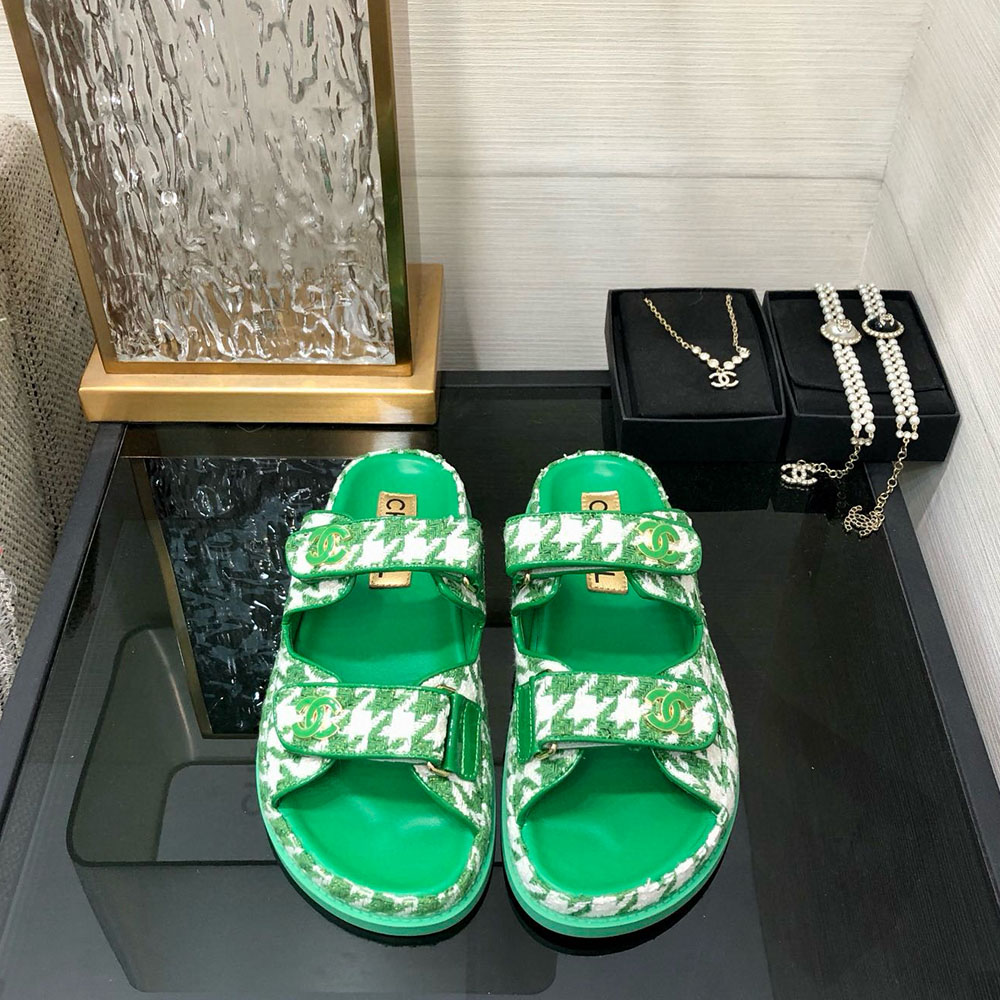 Chanel Fashionable Half Slippers Sandals Slide - Image 23
