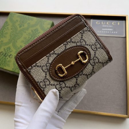 Gucci Unisex 1955 Card Holder Wallet - Image 3