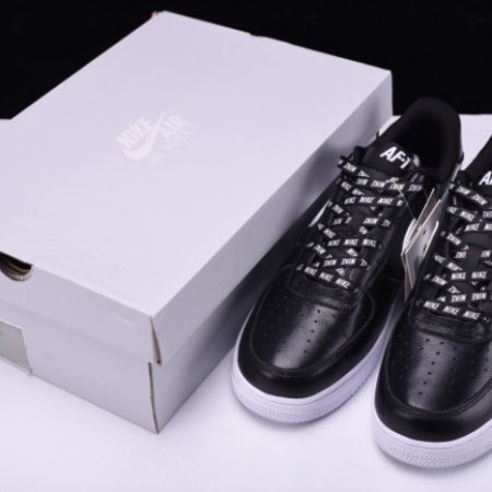 Nike Air Force 1 07 LV8 823511-007 NBA Pack Black/White Shoes 823511-007 - Image 11