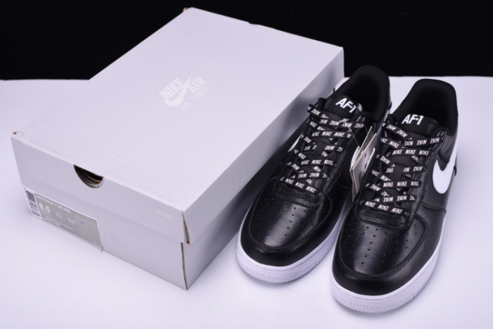 Nike Air Force 1 07 LV8 823511-007 NBA Pack Black/White Shoes 823511-007 - Image 11