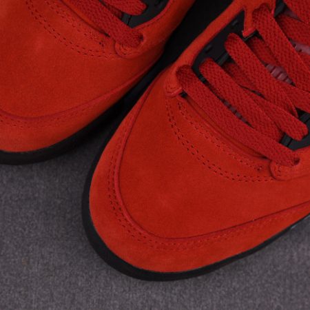Air Jordan 5 Raging Bull 2021 Red Suede DD0587-600 - Image 13