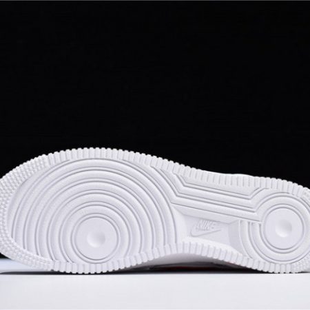 Nike Air Force 1 07 White Red AO2423-102 - Image 14