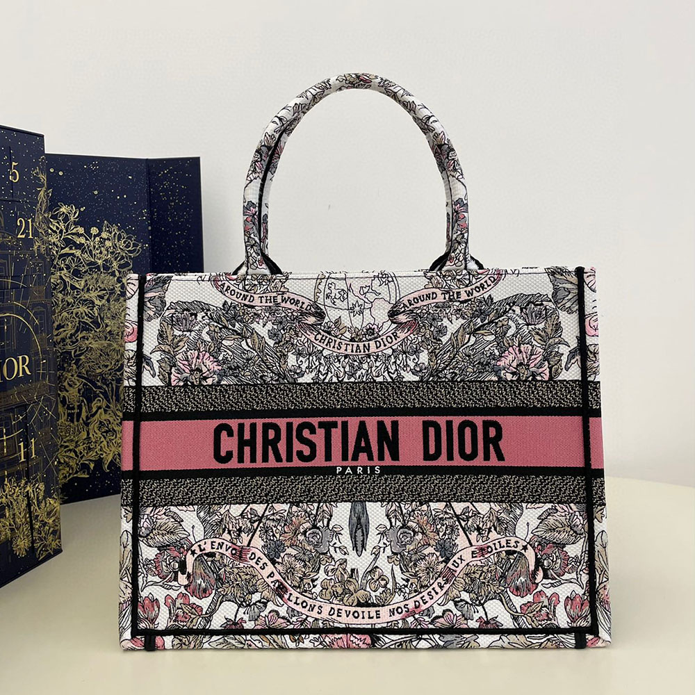 DIOR Book Tote Butterfly Series Bags - Image 15