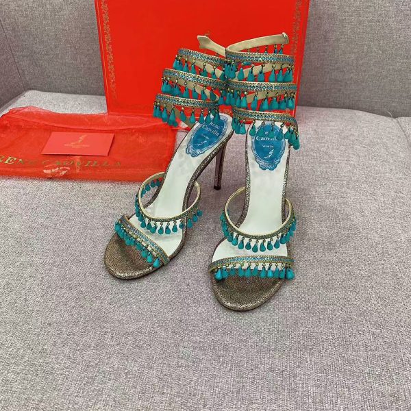 Rene Caovilla Chandelier Elegant Evening Sandals