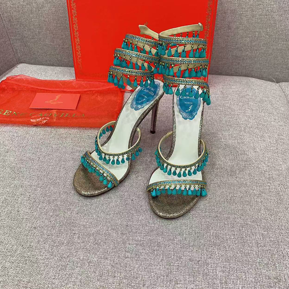 Rene Caovilla Chandelier Elegant Evening Sandals - Image 8
