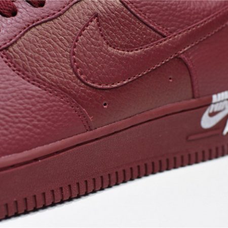 Nike Air Force 1 Low 07 LTHR Sail Team Red AJ7280-600 - Image 5