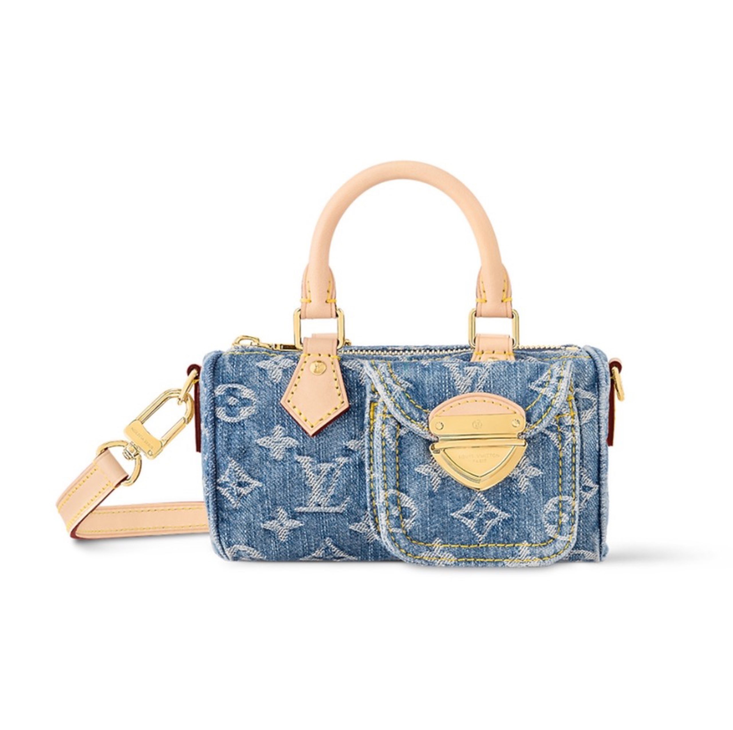 LV Nano Speedy Hand Crossbody Bag - Image 1