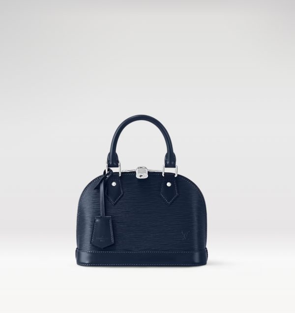 LV Alma BB 2way bag Epi Leather Indigo