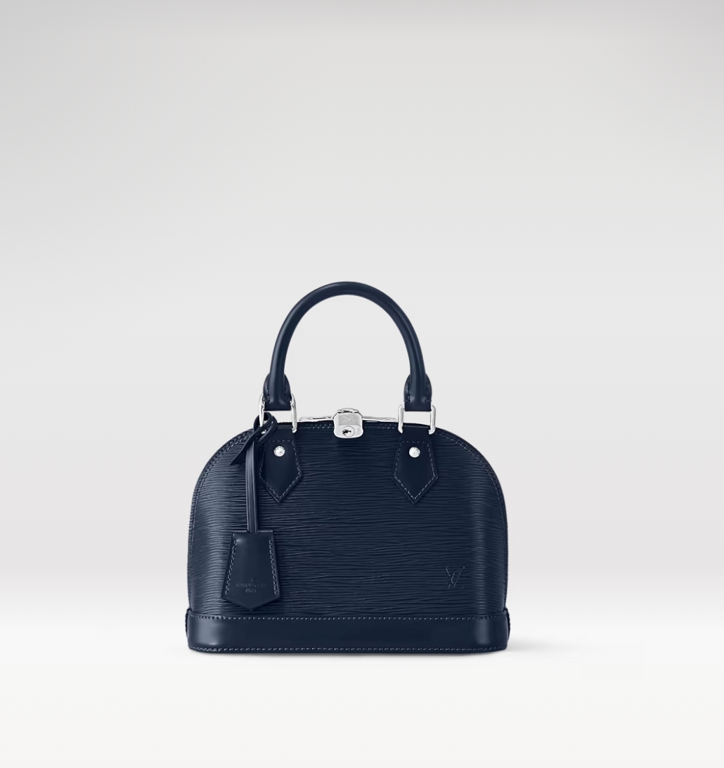 LV Alma BB 2way bag Epi Leather Indigo - Image 1