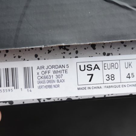 Air Jordan 5 Oregon Ducks CK6631-307 - Image 12