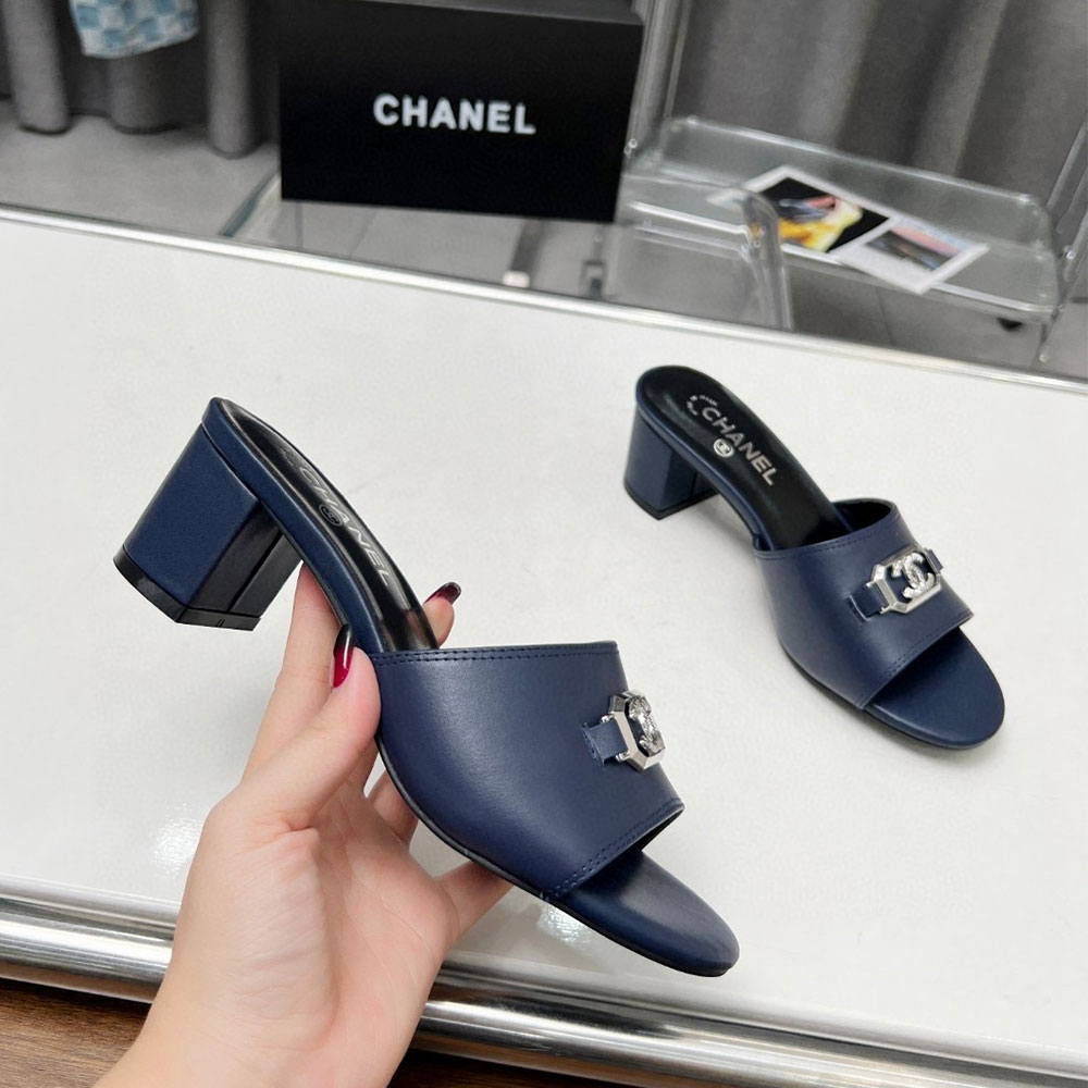 Chanel Flat Open-toed Flip-flops With Thick Heels Slide Sandal - Image 7