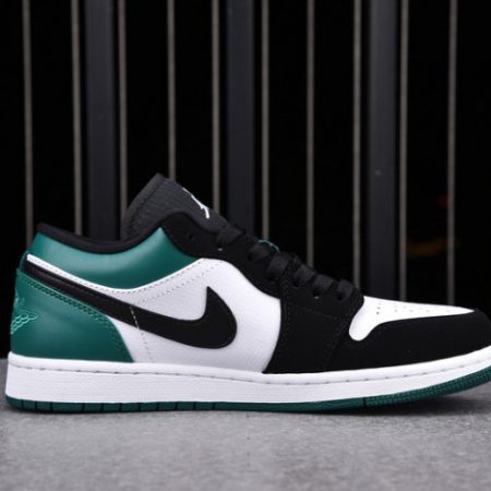 Jordan 1 Low Mystic Green 553558-113 - Image 9